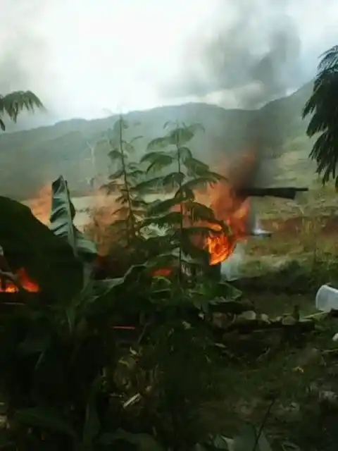 Kebakaran Rumah Warga Wamena