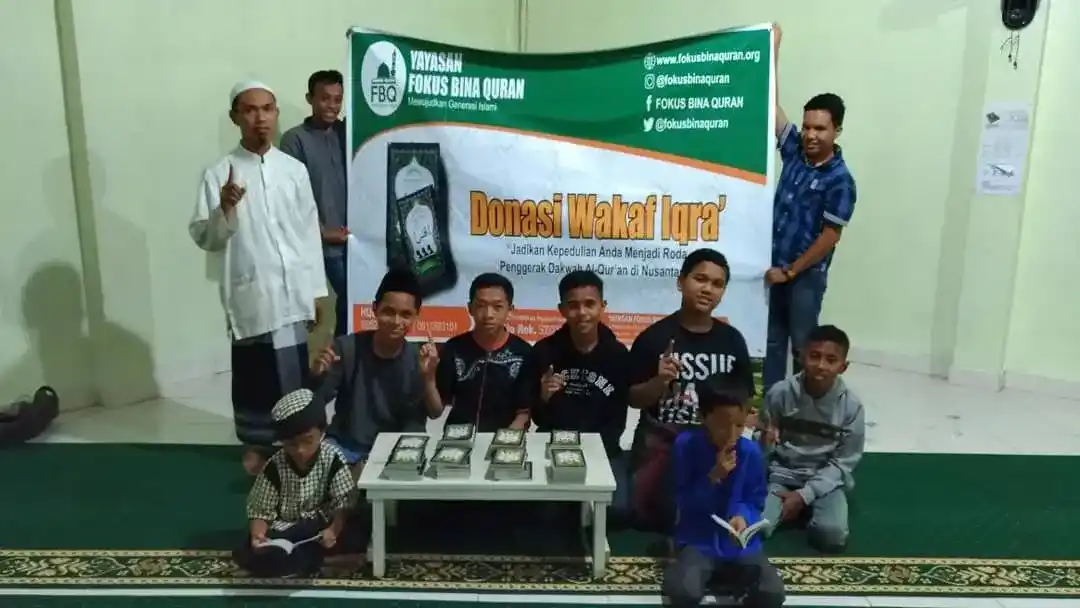 Penyerahan Wakaf Iqra’ di Bau-Bau, Sulawesi