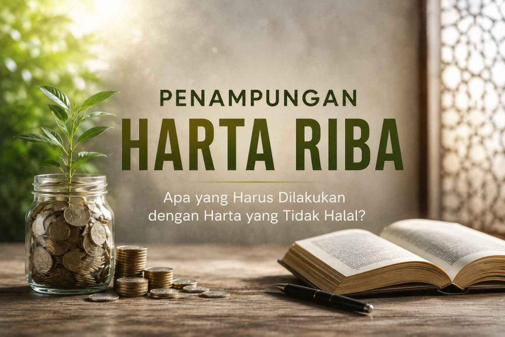 Penampungan harta riba dan cara mengelola harta yang tidak halal sesuai syariat