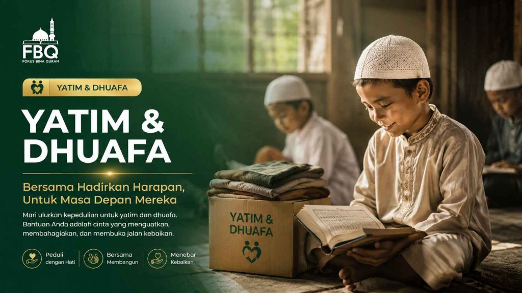 Program santunan yatim dan dhuafa Yayasan Fokus Bina Quran