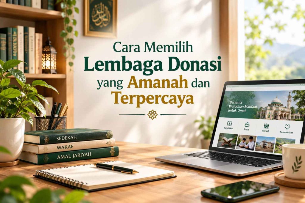 Cara memilih lembaga donasi yang amanah dan terpercaya