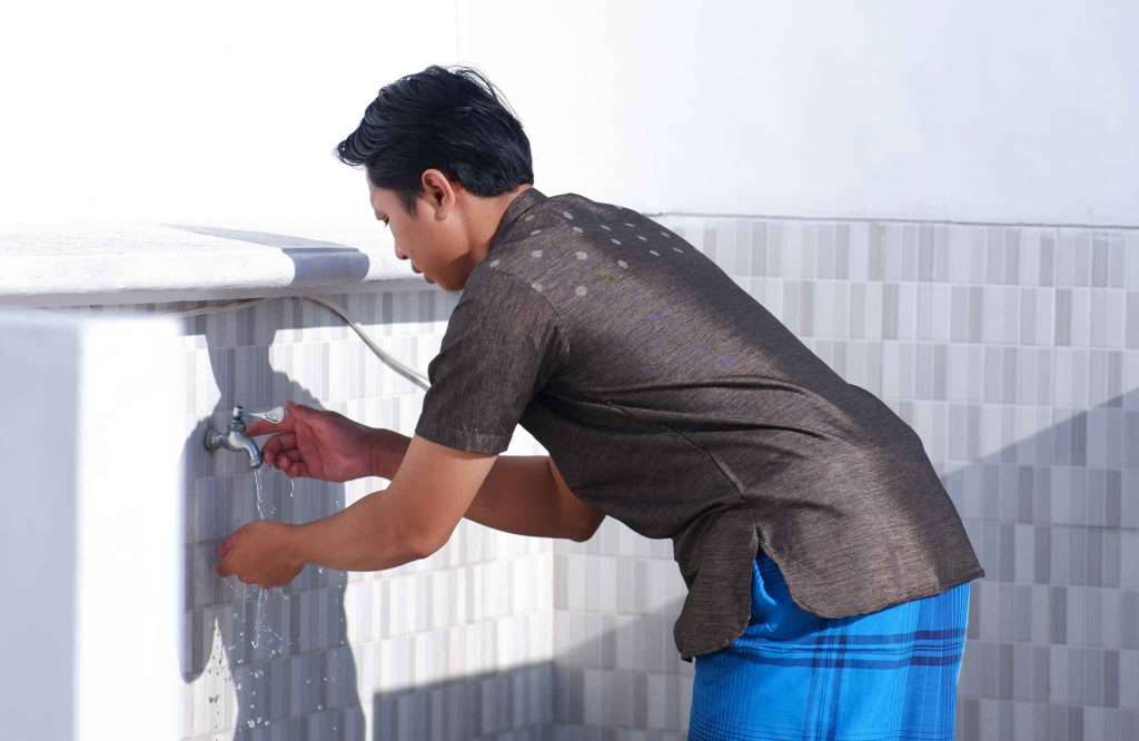 mandi sebelum shalat jumat